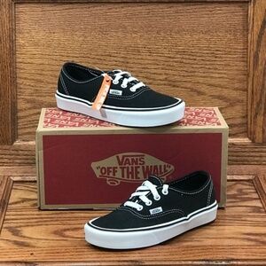Vans Authentic Lite Black White Shoes